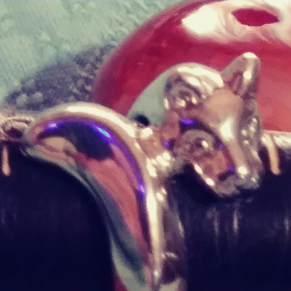 🛑LOWEST PRICE POSSIBLE✔️ BIG AND BOLD, STERLING SILVER BYPASS FOX RING. Size 6